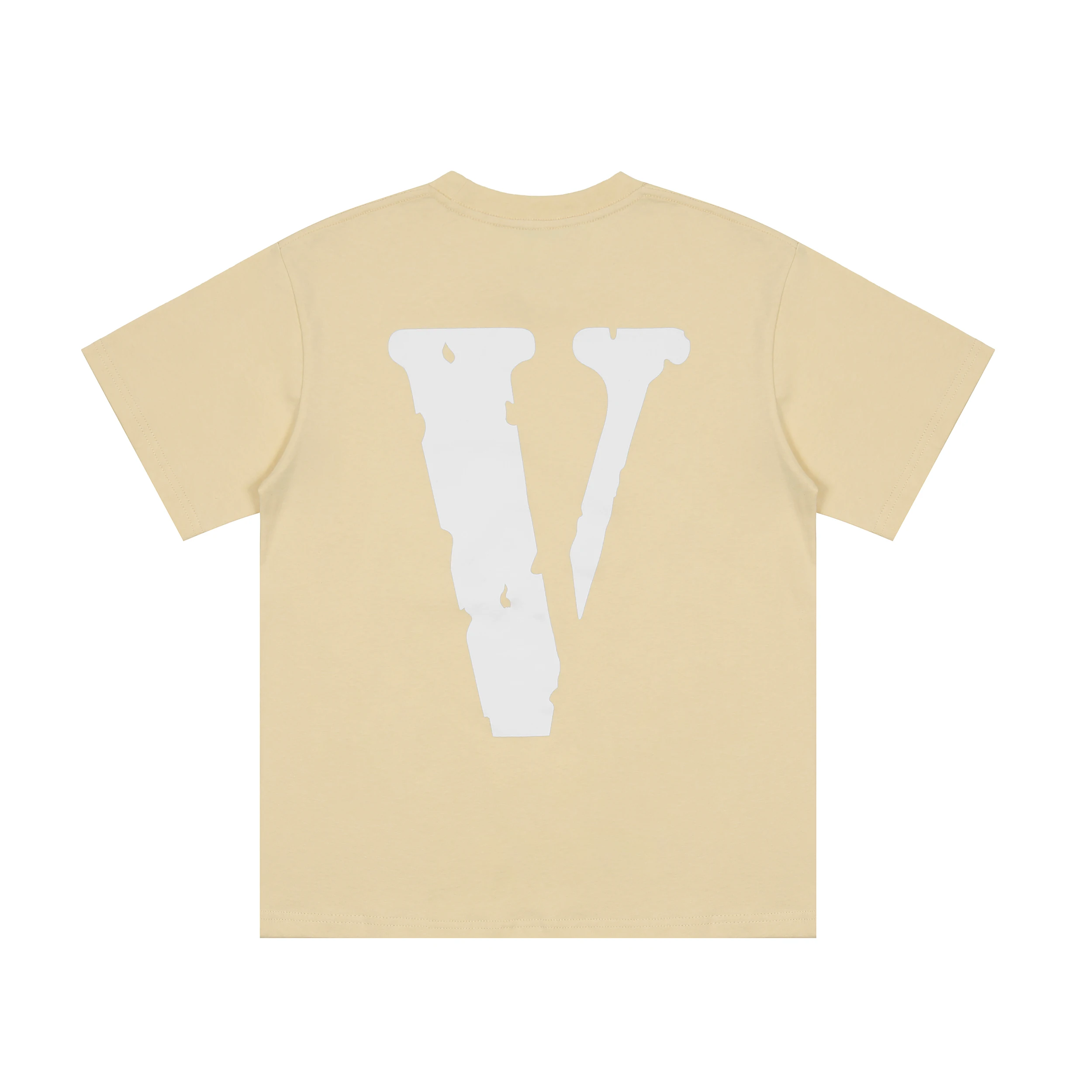 

VLONE short-sleeved female couple loose street T-shirt hip-hop trend men's cotton casual printing Neck printing T-shirt V662