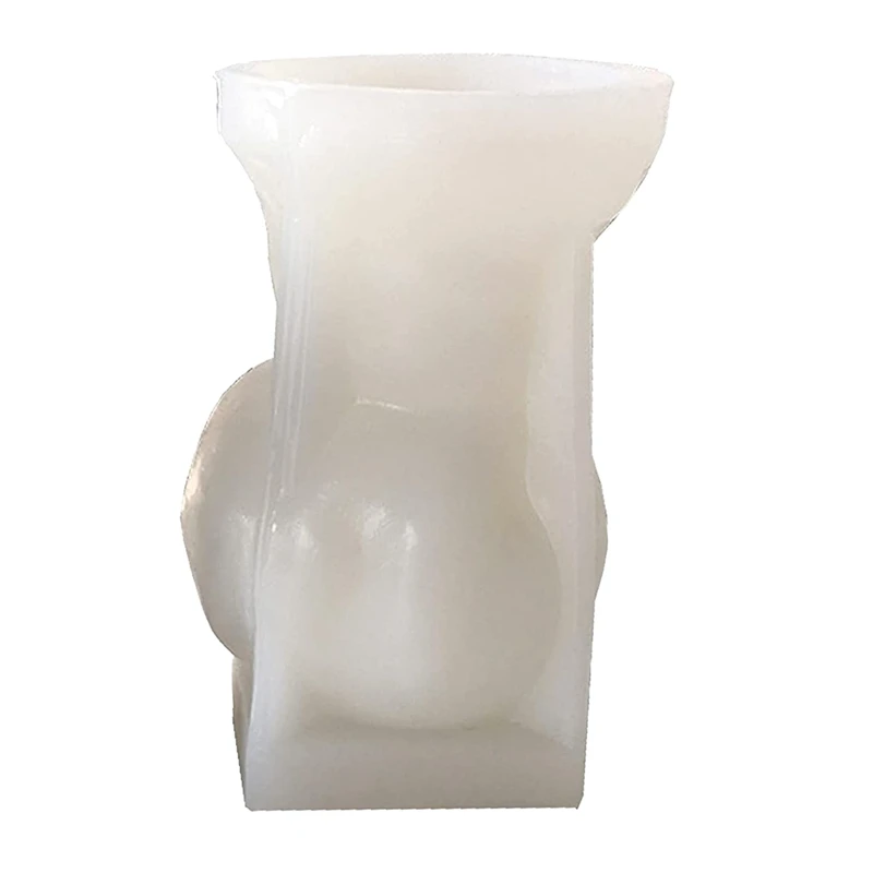 

3D силиконовая форма для свечи в виде черепа на Хэллоуин, искусство для самостоятельного изготовления восковых поделок из смолы