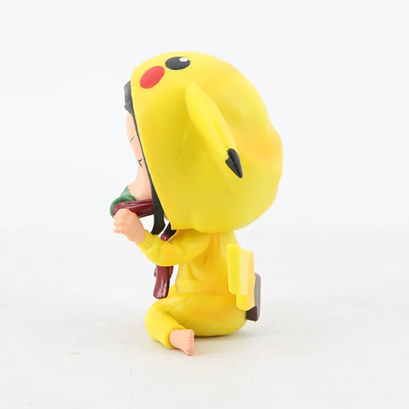 Аниме Kawaii Kimetsu No Yaiba рассекающий демонов Пикачу незуко ПВХ экшн-фигурка