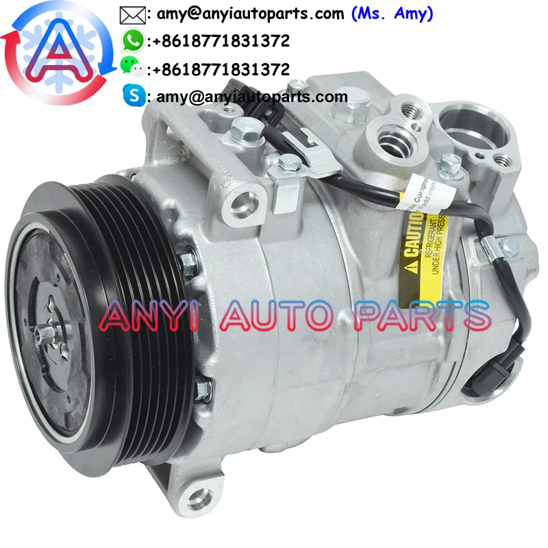 

COM822 6SEU16C 6PK Auto ac compressor for Mercedes-Benz C300/C350/CLS400/CLS500/CLS550/CLS63/E250/E350/GLK300/GLK350/SLK350