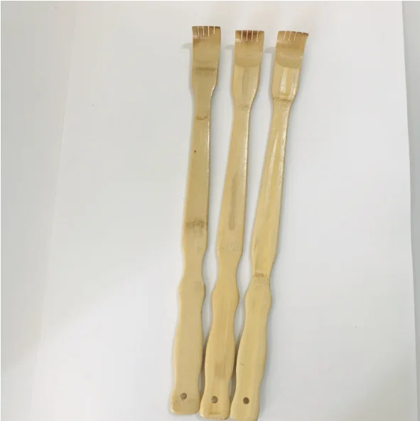 Бамбуковый массажер Relaxation Hammer Stick для снятия усталости мышц, экологический инструмент с деревянной рукояткой.