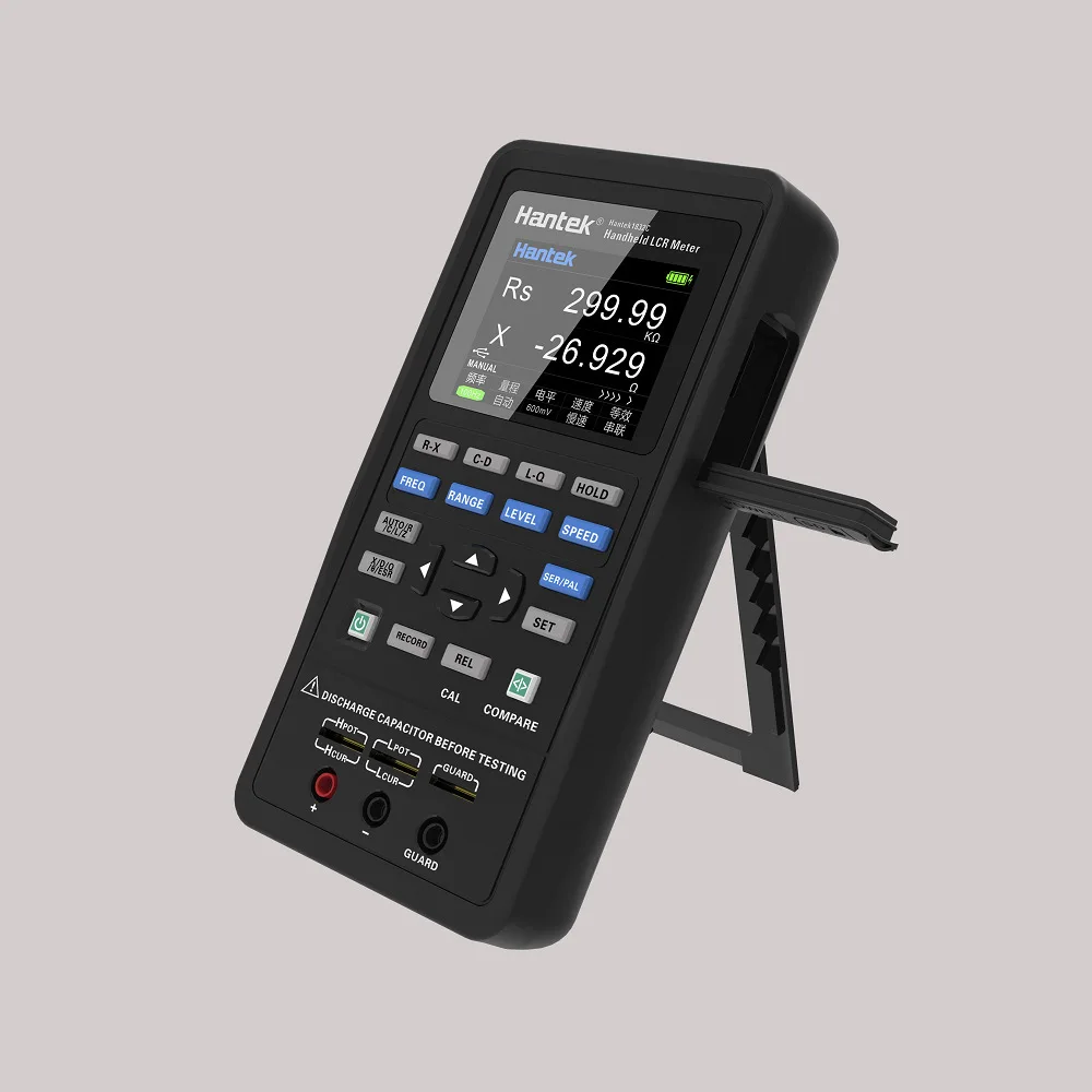 1832C/1833C цифровой LCR метр портативный ручной тестер для измерения индуктивности
