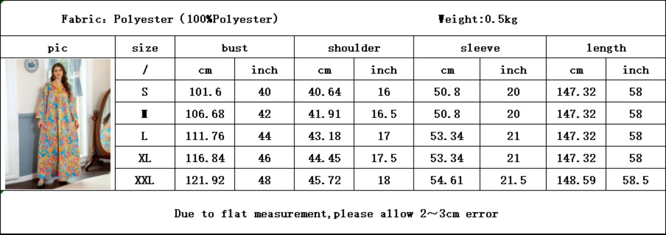 Modest Muslim Moroccan Jalabiya Dubai Abaya Dress for Women Fashion Ethnic Print Rhinestone Tape V Neck Long Sleeve Colored Robe