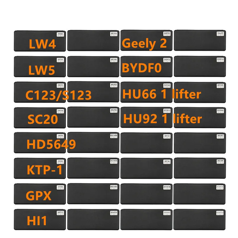 Новое поступление 2 в 1 слесарный инструмент LW4 LW5 C123 S123 SC20 HD5649 фонарь GPX HI1 Geely2 BYDF0 HU66