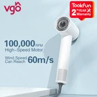 2022 Новый VGO высокоскоростной фен для волос 100000 обмин Быстросохнущий отрицательный ионный регулятор температуры и скорости воздушный диффузор для дома