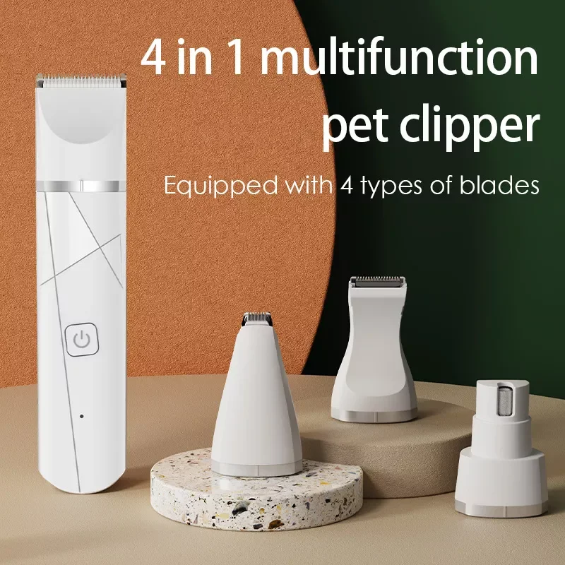 

Pet Shaver Set Dog Clipper Pedicure Hair Clipper Nail File Polisher