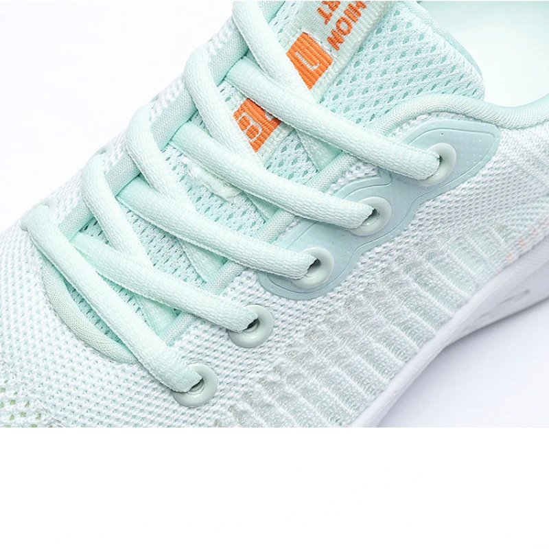 Non-Slip Breathable Sneakers Women's Casual Shoes Student Sneakers Fashion Ladies Travel Shoes Round Toe Lace Up Footwear