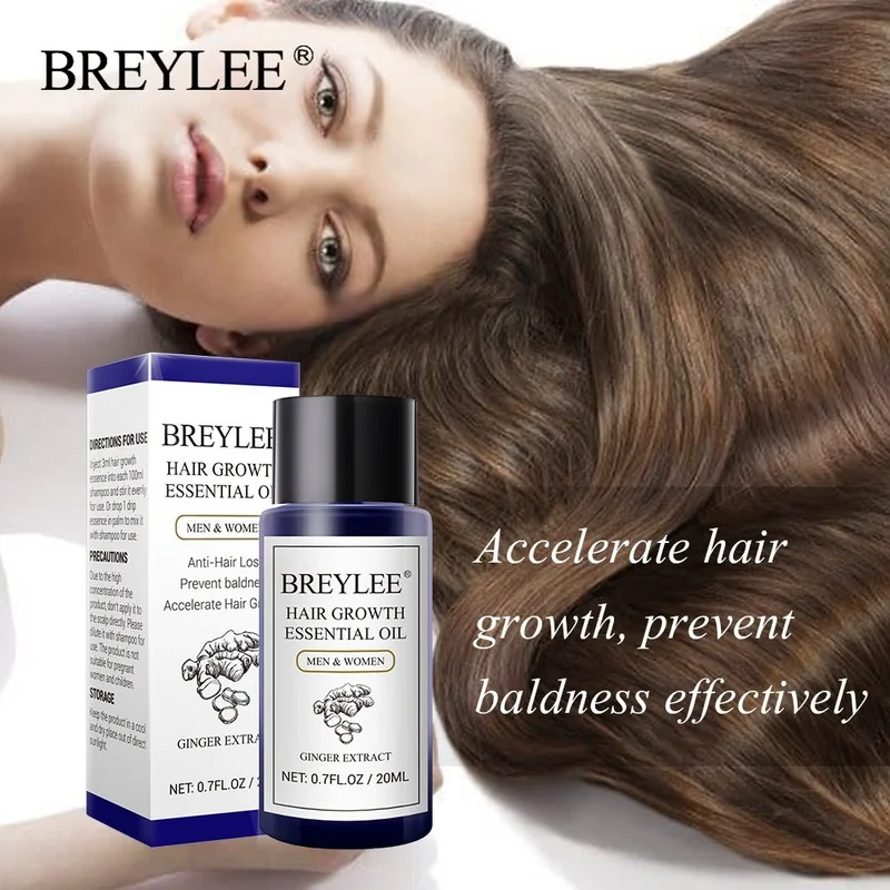 

Fast Hair Growth Essence Natural Herbal Health Treatment Hair Loss Makes Hair Growth Longer and Thicker Hair Care Products 20ml