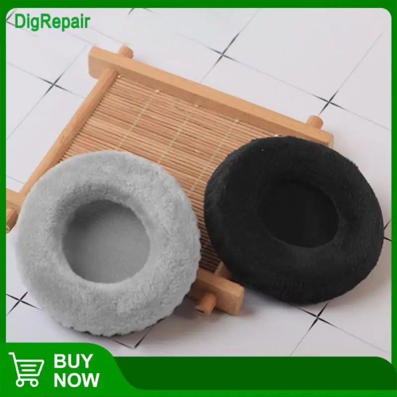 

Long Lasting Headphone Accessories Soft And Breathable Earmuffs Dust Net Fit Tightly Earphone Case All Over The Ear Velvet