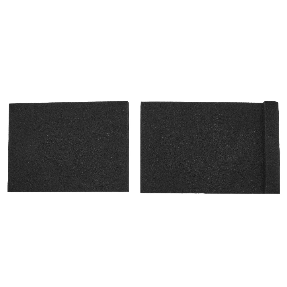 

2pcs Acoustic Foam Pads Studio Monitor Isolation Speaker Acoustic Foam Mats For 5 Inch 6 Inch Speakers Musical Instrument Access