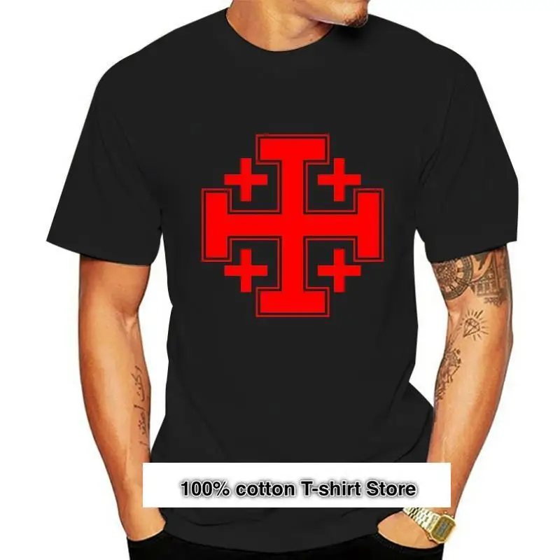 

Camiseta de la cruz de Jesús, varias tallas, colores