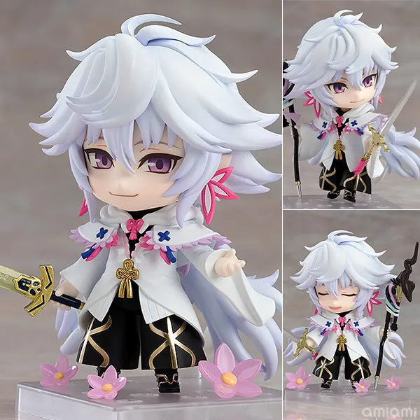 10cm FATE FGO GSC OR Merlin Fate/Grand Order 970 Anime Action Figure Model Collection Cartoon Figurine Toys For Friend gifts