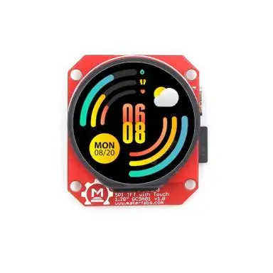 MaTouch_ESP32-S3 Round SPI TFT с Touch 1 28