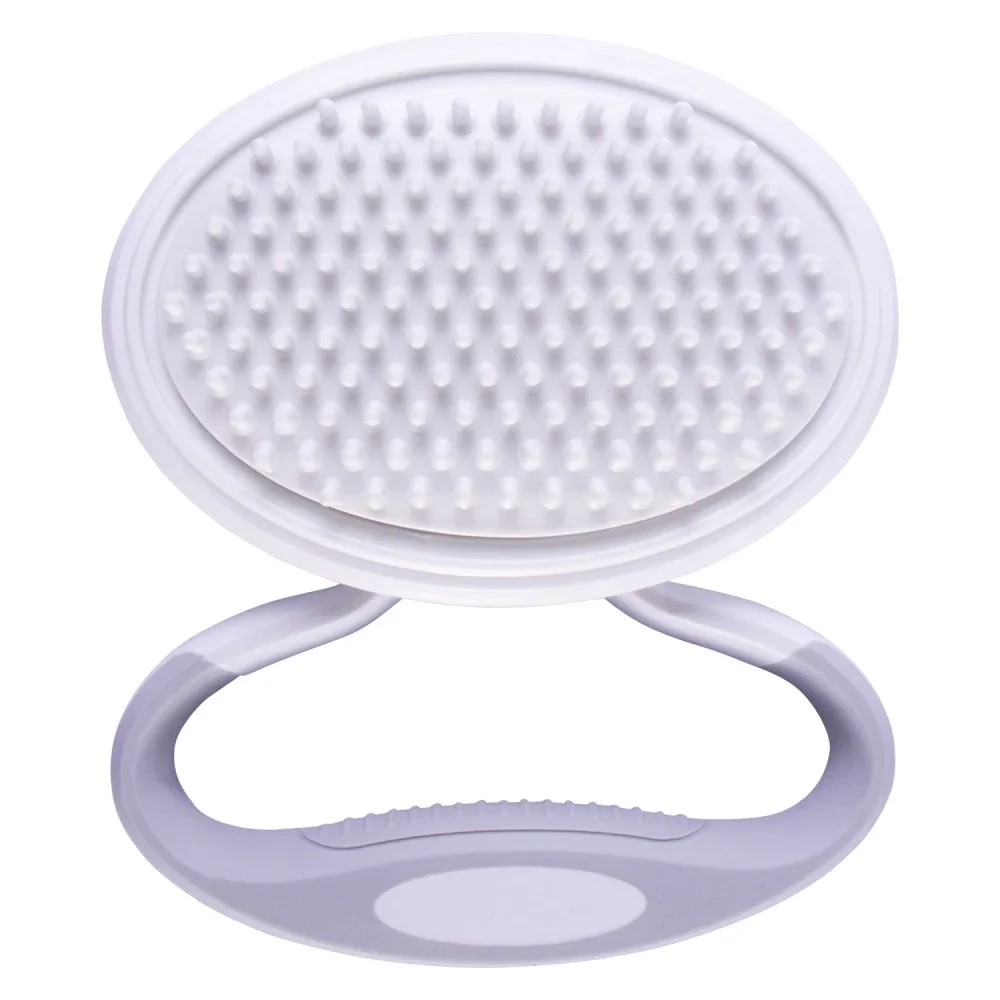 

JMT Pet Life ® 'Gyrater' Swivel Travel Silicone Massage Grooming Cat Brush