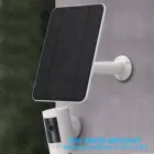 Солнечная панель 4 Вт для кольцевого крепления аккумулятора камерыпрожектора, аккумулятора камеры HD, настенное крепление, 13 футов, кабель питания 4 м (белый)