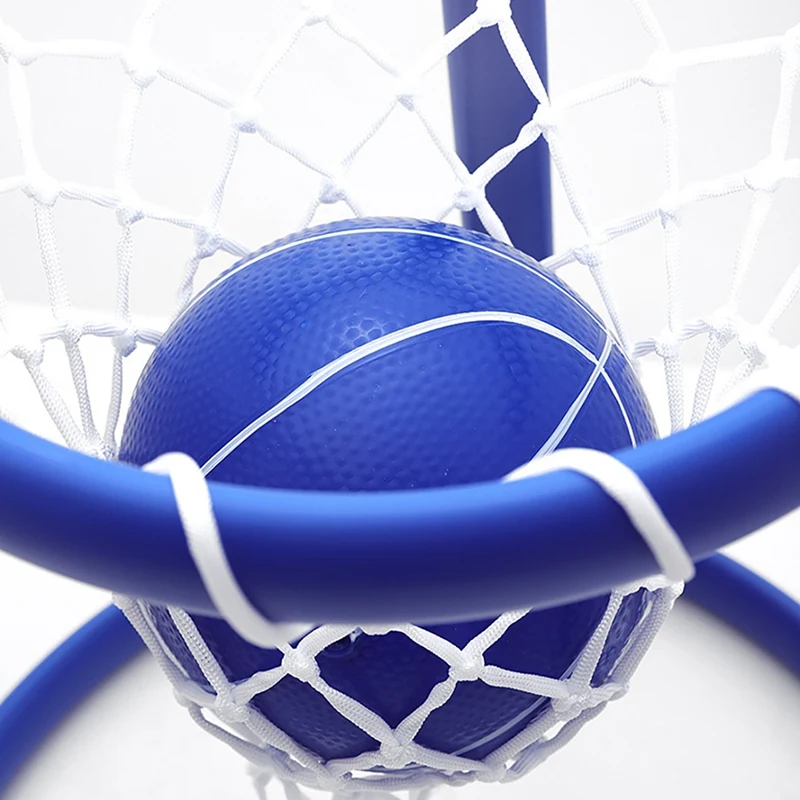 

Pool Basketball Hoop Set By Orange/Blue - Inflatable Hoop With Ball - Perfect For Competitive Water Play And Trick Shots