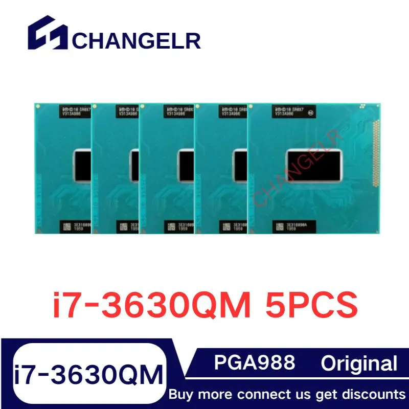 5 шт. i7-3630QM SR0UX 2 4 ГГц-3 ГГц Socket G2 rPGA988B