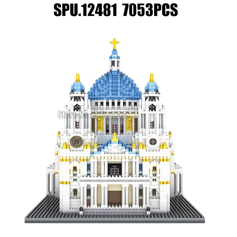 8650 7053 шт. Всемировая великолепная архитектура знаменитый собор Святого Павла