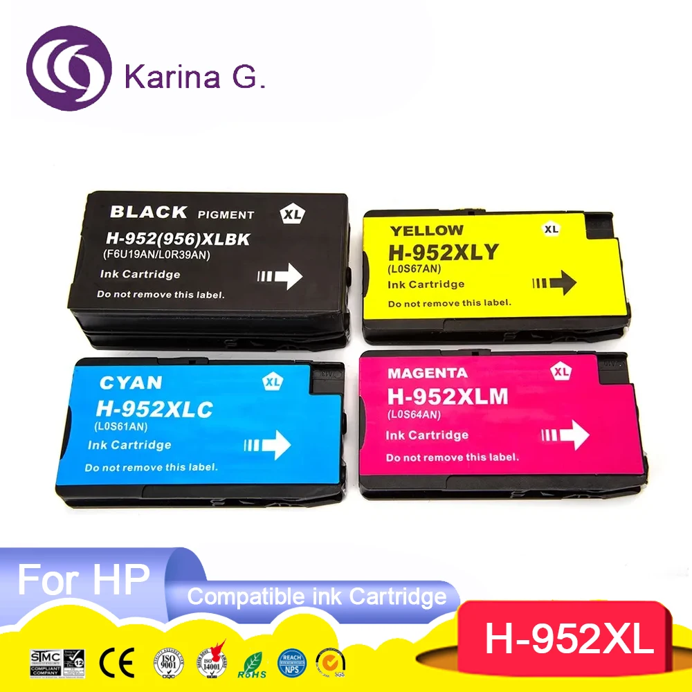 

Compatible Ink Cartridge For HP952 HP 952 Suit For HP OfficeJet Pro 7720/7740/8210/8216/8710/8715/8720/8725/8730/8740 etc.