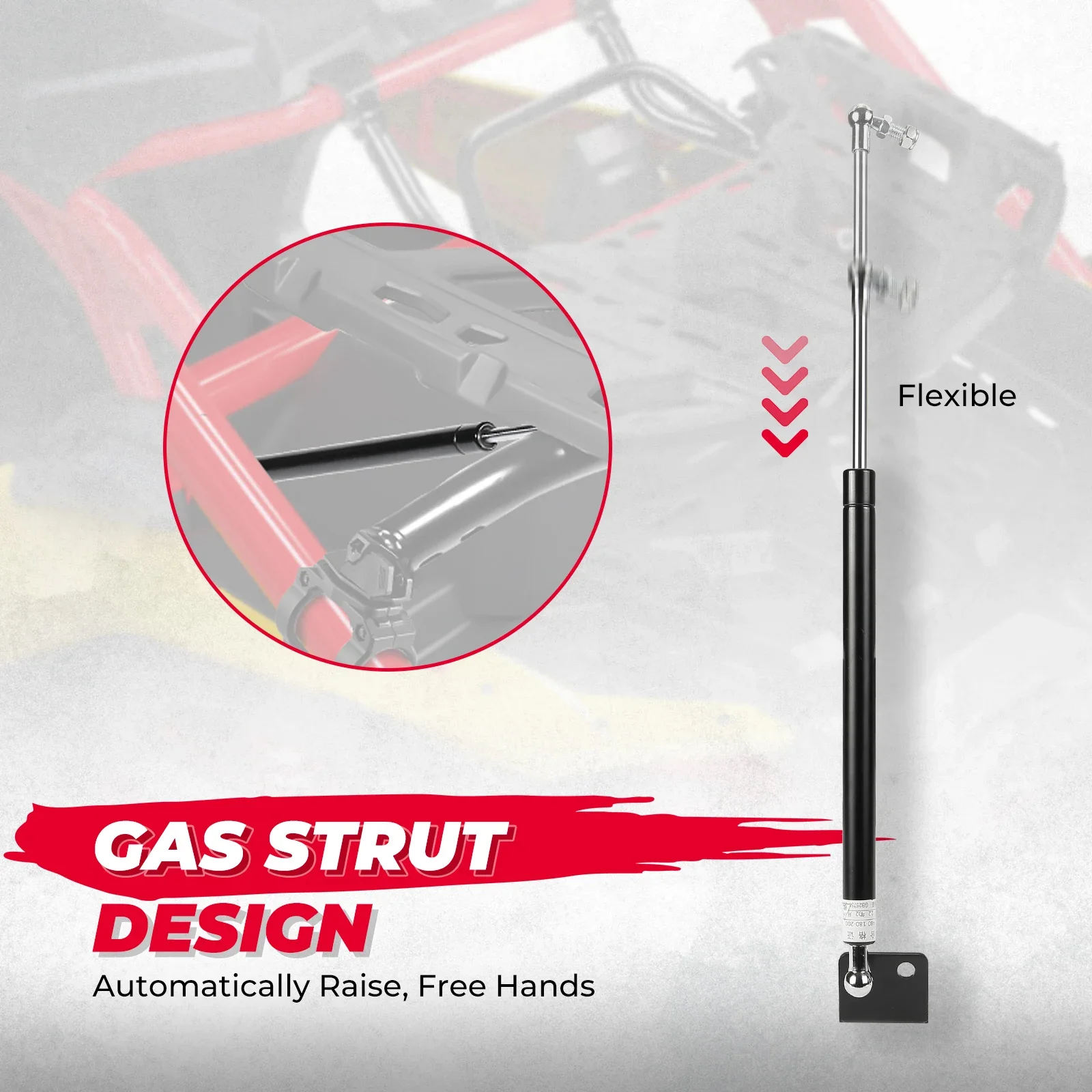 KEMIMOTO UTV LinQ поворотная запасная шина комплект задних багажников для багажа Can-am