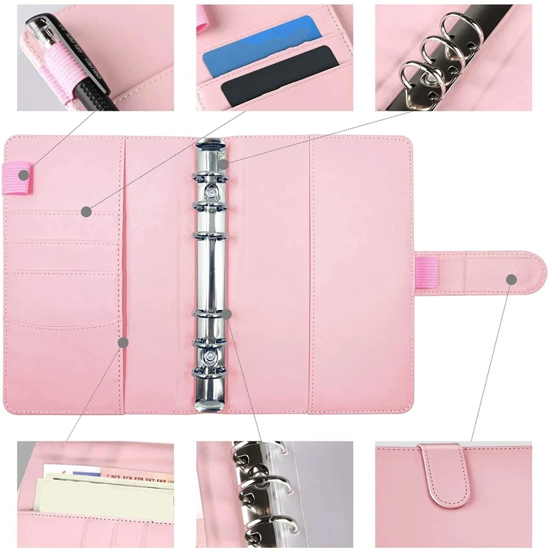 

Budgeting Cash Envelope, 21 Pcs Budget Binders Set, With Cash Envelope, A6 Binder, For Saving Money Envelope Storage Bag