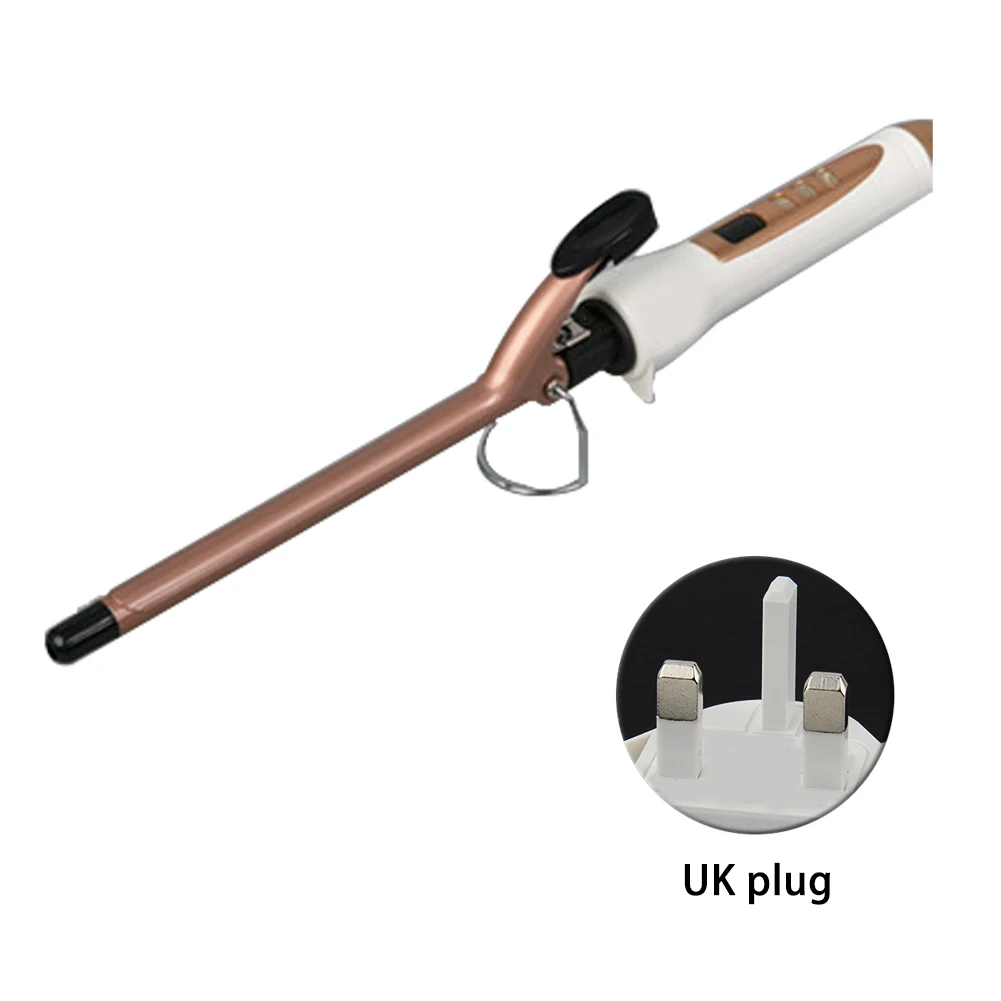 

Home Salon 360 Degree Swivel Cord Anti Scald PTC Ceramic Heating Curling Wand Mini Styling Tools Portable Wet Dry DIY Hair Dryer