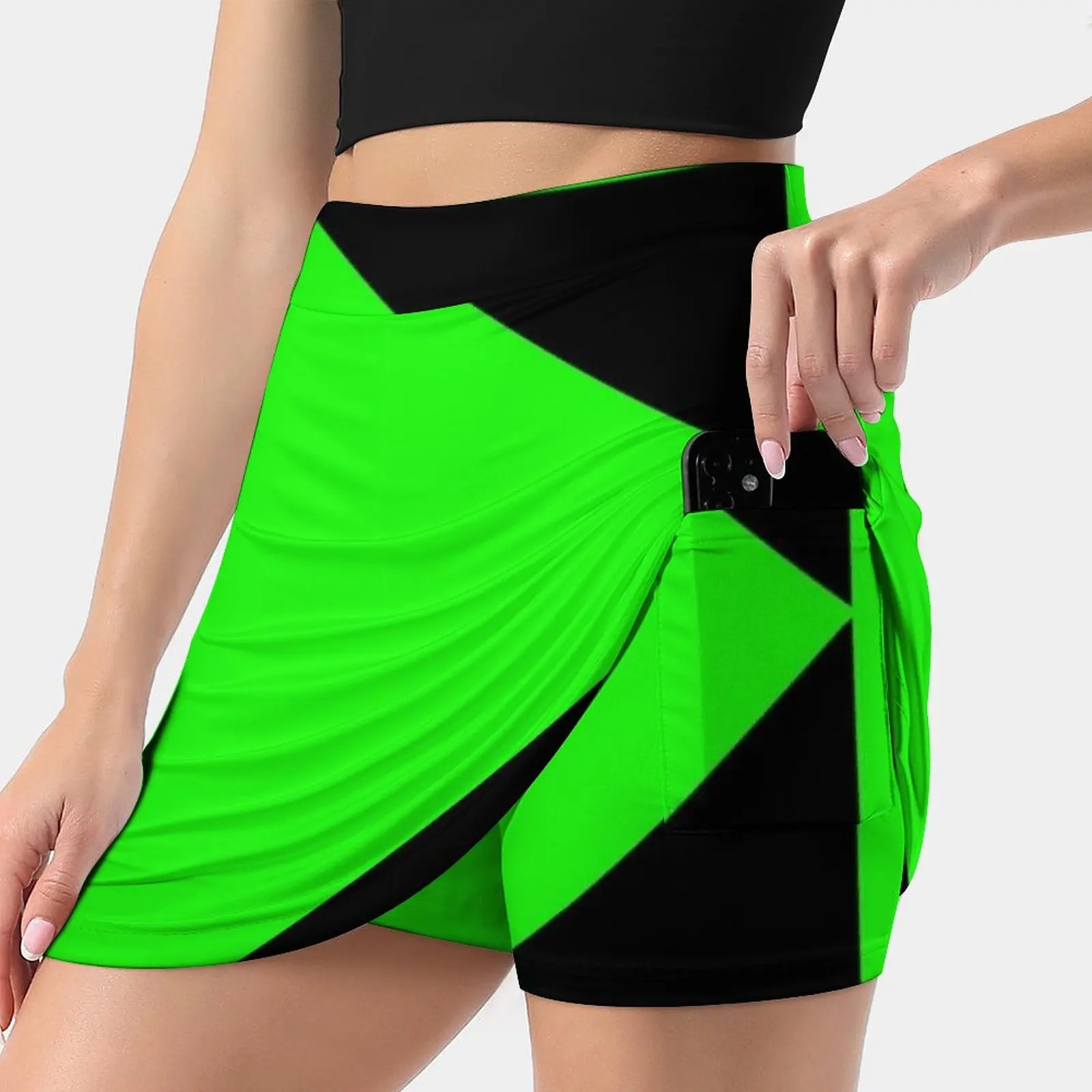 

Женский костюм на Хэллоуин Shego, Спортивная юбка с карманами, модная юбка в Корейском стиле 4Xl, юбки Shego на Хэллоуин