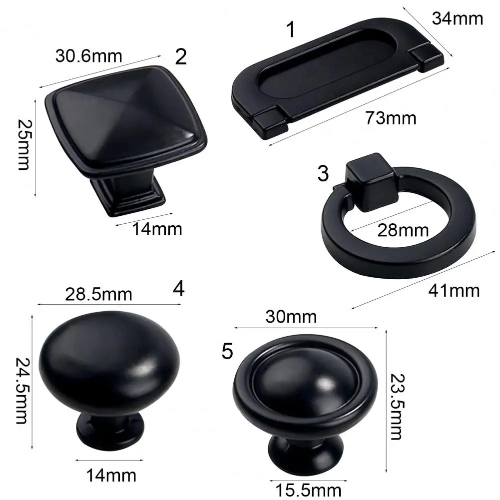 Ручка для шкафа твердая ручка удобная из алюминиевого сплава вытягивания мебели