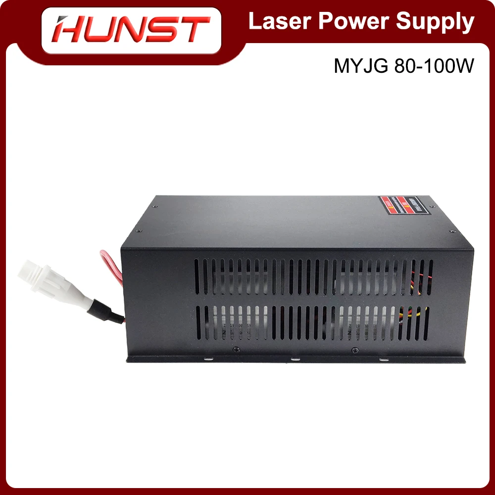 Hunst CO2 Laser Power Supply MYJG-100W for 80W-120W Laser Cutting and Engraving Machine enlarge