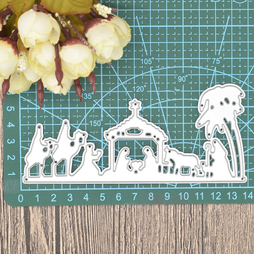 

Eid Mubarak, вырубные штампы, металлические штампы для рукоделия, резак для рукоделия, трафареты для украшения