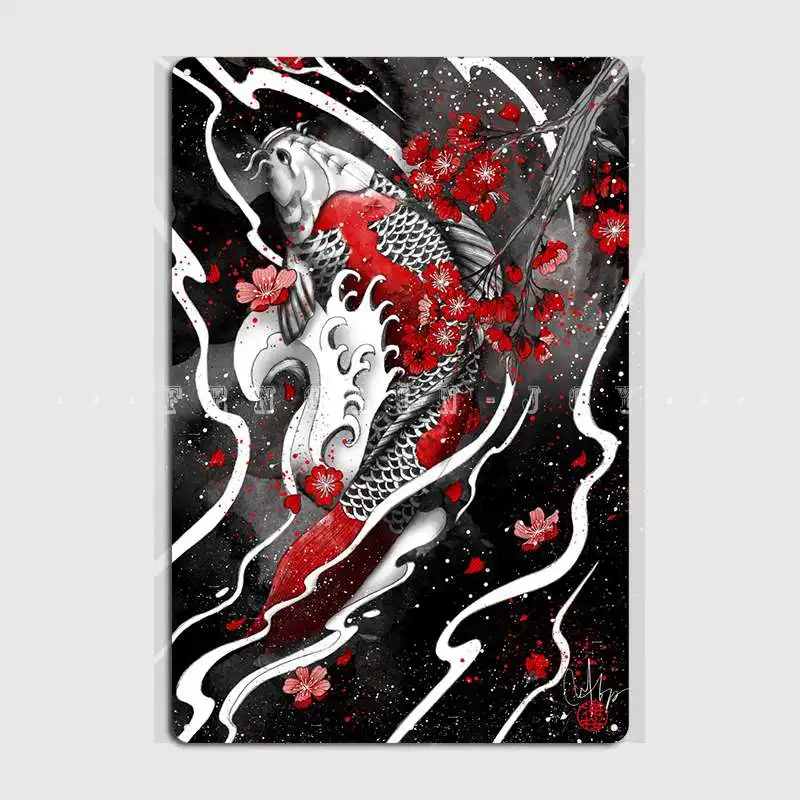

Up The River Metal Sign Wall Cave Club Bar Design Mural Painting Tin Sign Poster