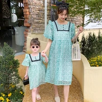 mothers and daughters matching tulle dress mom and baby girl matching clothes equal womens summer dresses mommy and me clothing