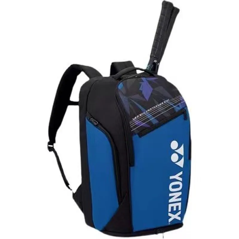 Yonex Badminton Bag Tennis Bag, capacity 4-6 beats, waterproof fabric, separate shoe compartment, ergonomic design for carrying