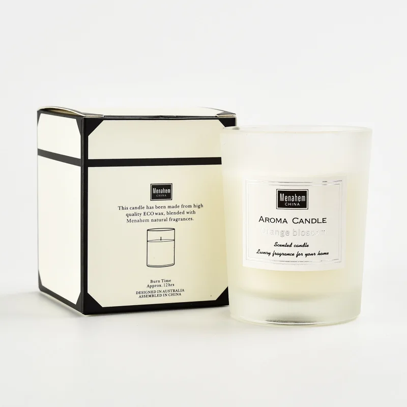 Фото Ароматизированные свечи в баночке, натуральный аромат, длительный срок службы, соевый воск, Бездымная ароматическая свеча, подарок на свадь... №3