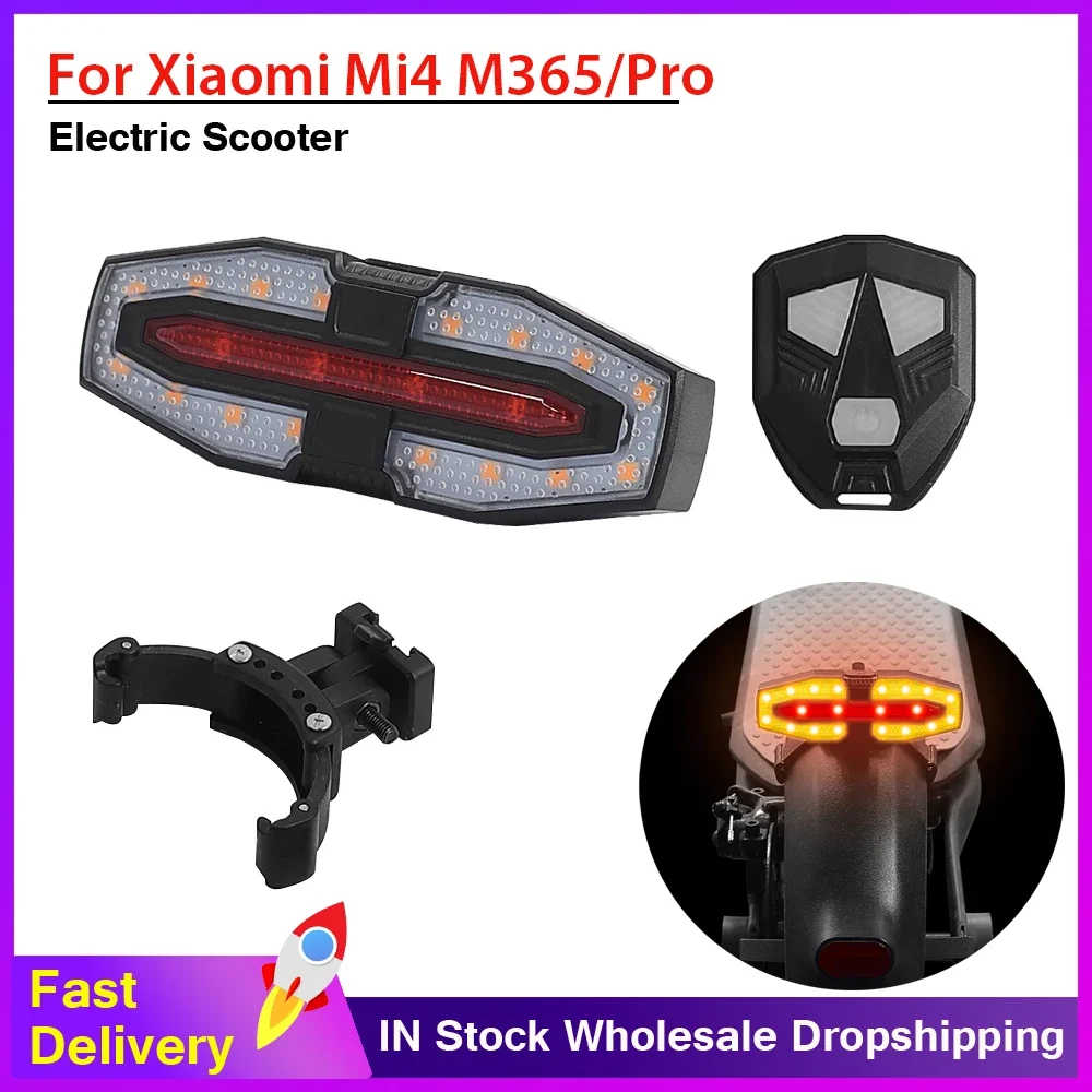 uniwersalny tylny kierunkowskaz do hulajnogi elektrycznej Xiaomi M365 PRO PRO2 Mi3 Mi4 Kugoo M4 S1 S2