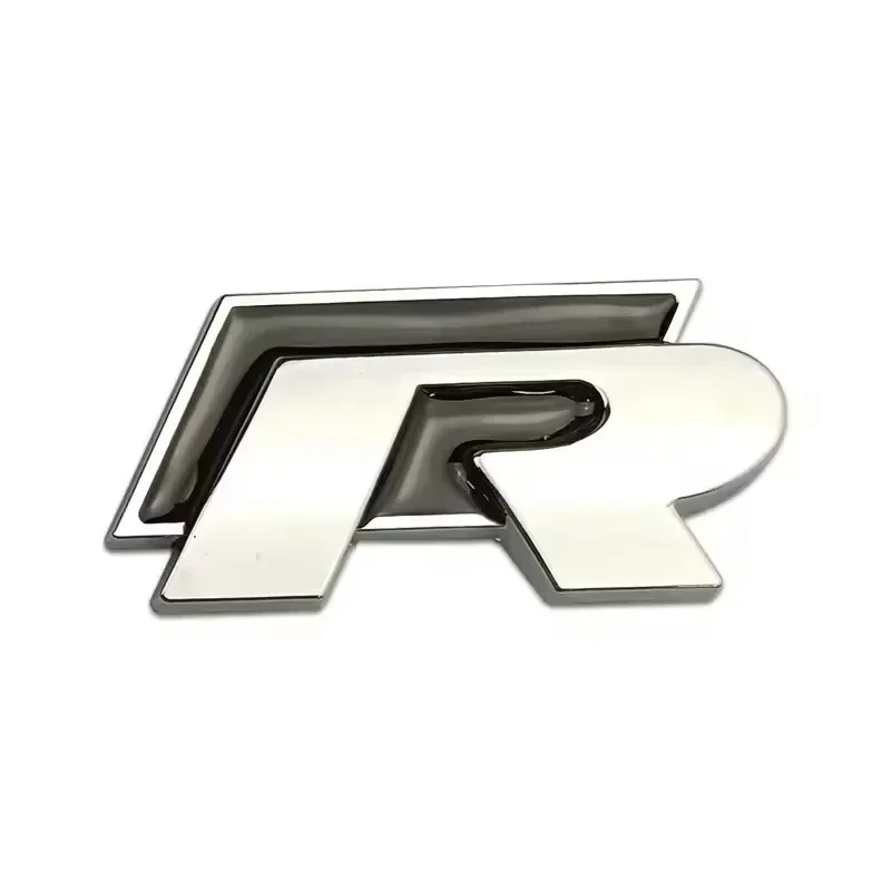 

3D металлическая черная наклейка на багажник автомобиля для Volkswagen Golf R Line Polo Golf Passat Jetta Touareg