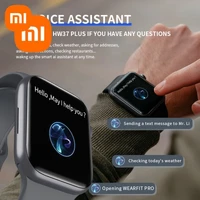 xiaomi mijia smartwatch men women bluetooth call smart watch mass dial series 7 nfc siri blood glucose monitor for android ios