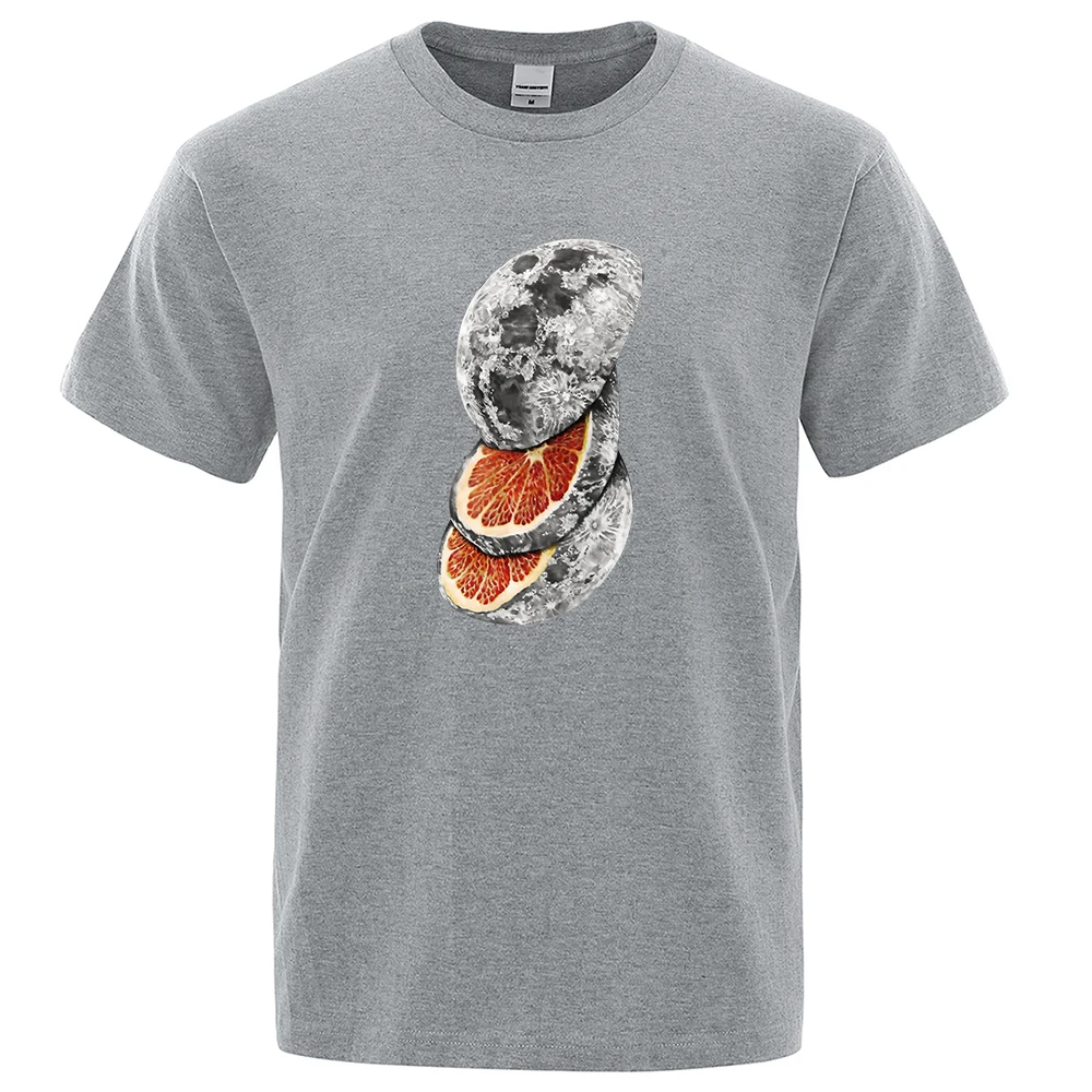 

Sliced Planet Fruit Brand T-Shirts Men Fashion Breathable Clothing Summer Fashion Cotton Tshirt Hip Hop Loose Oversized T-Shirt