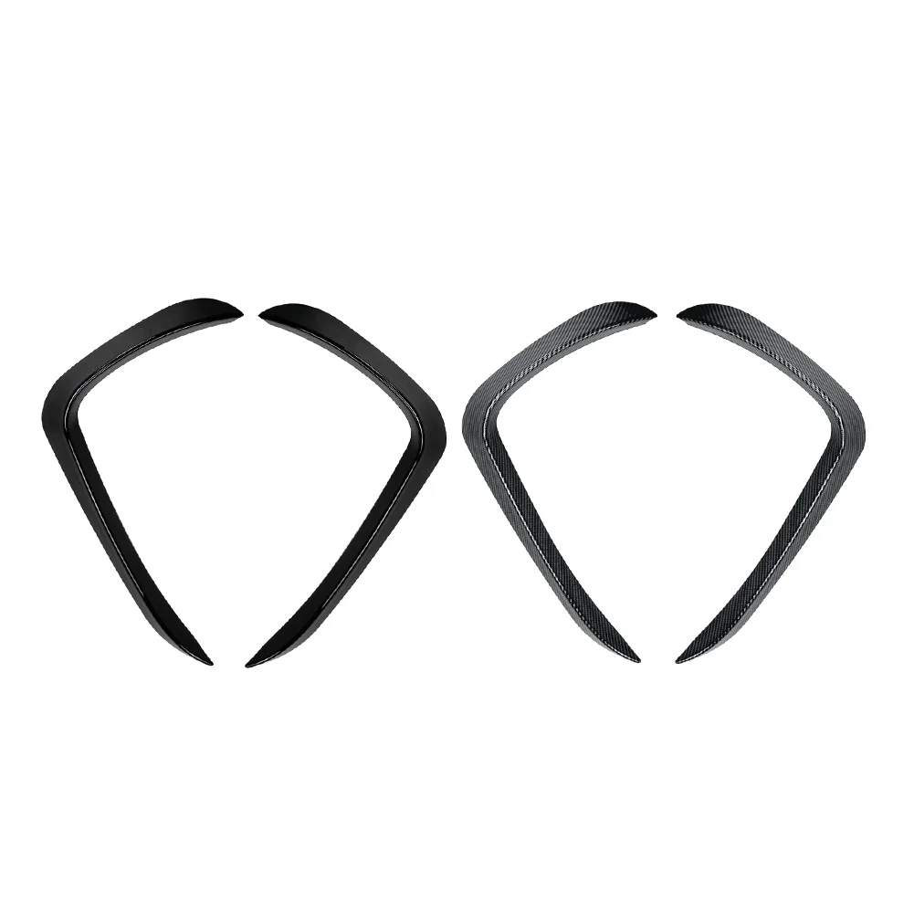 1 пара переднего бампера автомобиля боковой вентиляционный сплиттер спойлер для