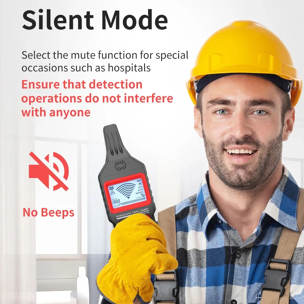 Noyafa NF-826 Wire Tracker Портативный локатор телефонного кабеля Детектор подземных труб Профессиональный поиск кабелей (art.: 3920d34ae13bf) - 3920d34ae13bf