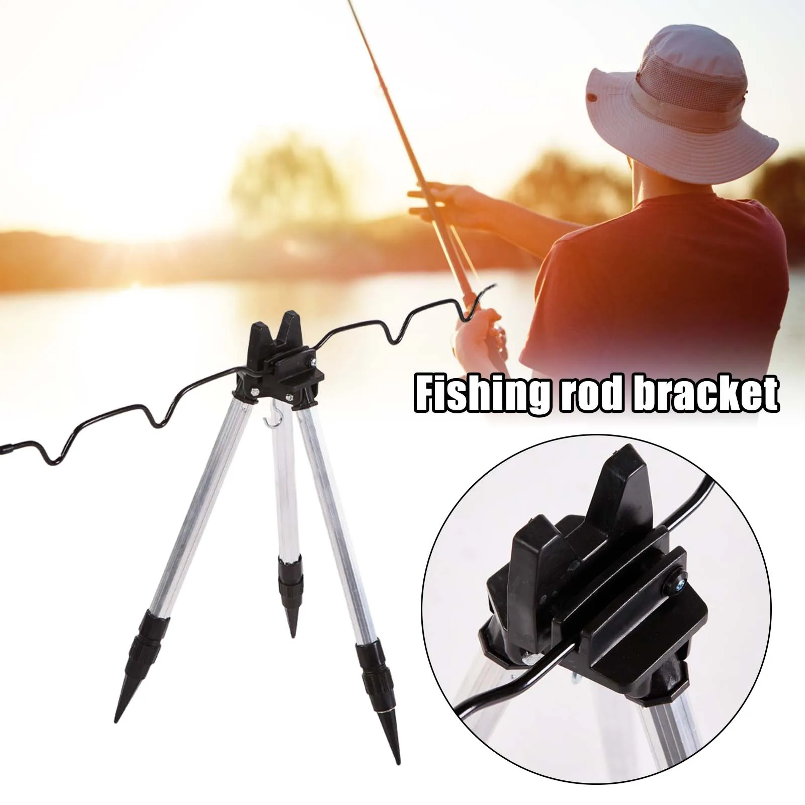 Держатели для удочек банковской рыбалки легко собираются и демонтируются