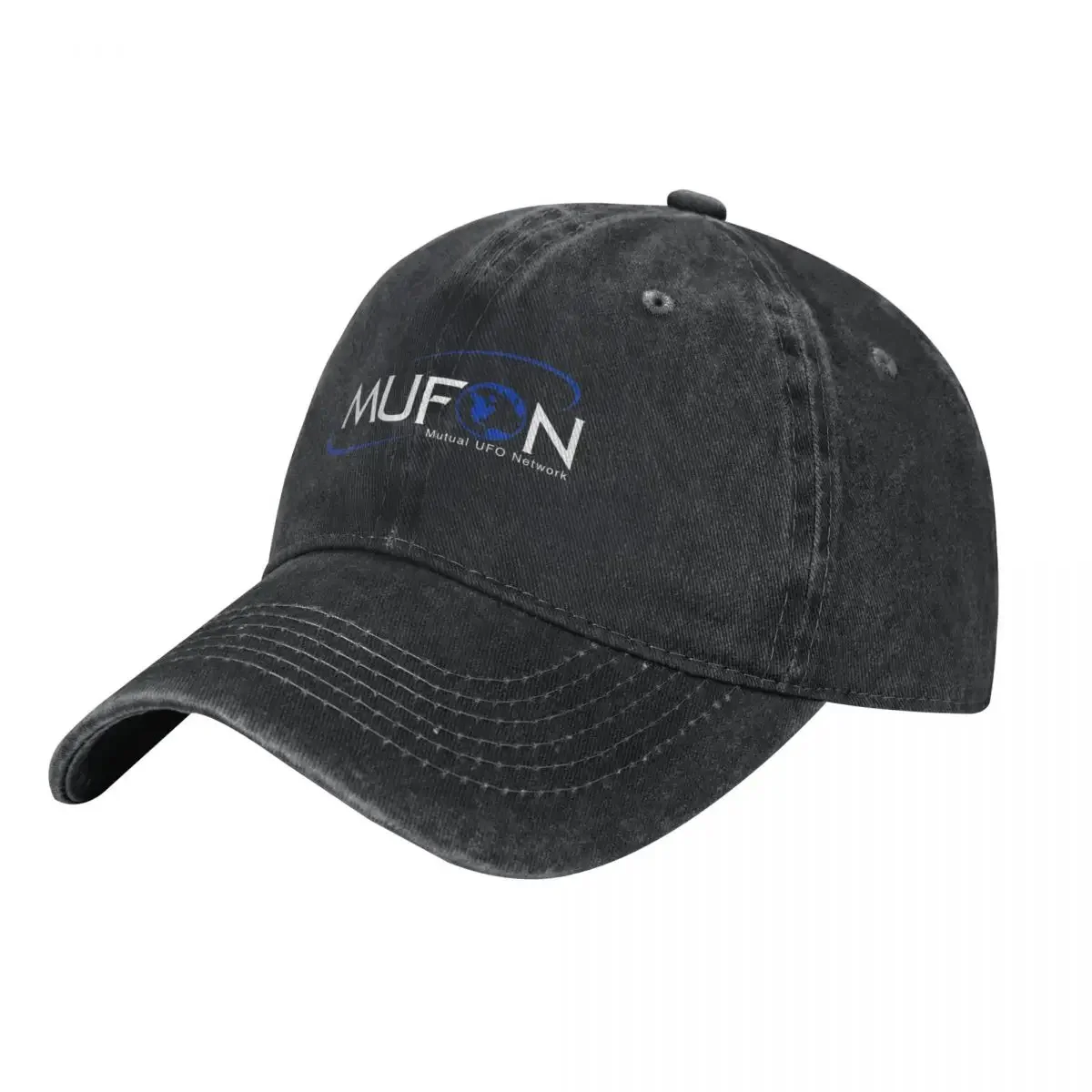 MUFON (Mutual UFO Network) design. Baseball Cap hard hat Sunscreen For Man Women's