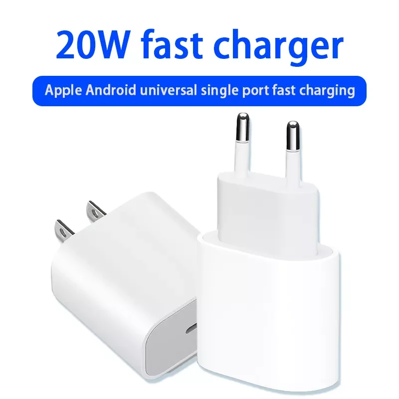 

20W Quick Charge USB C PD 2.0 Chargers QC 3.0 USB Type C Fast Charger for iPhone 12 11 XR X Xs 8 Xiaomi Phone Charger
