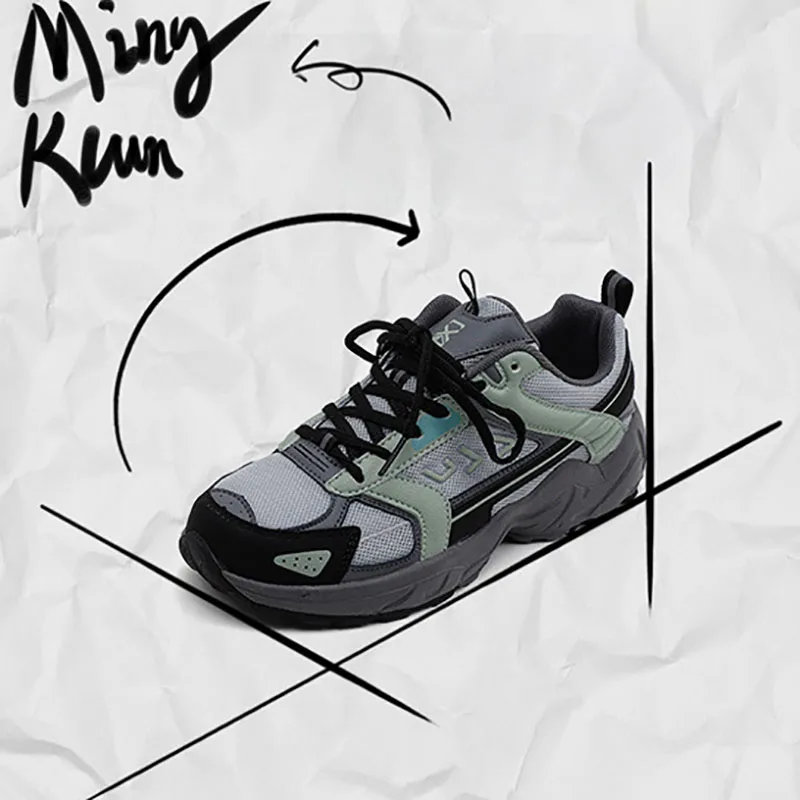 

Кроссовки женские на шнуровке, Повседневная Уличная обувь, велосипедные модные теннисные туфли, зеленые, на лето