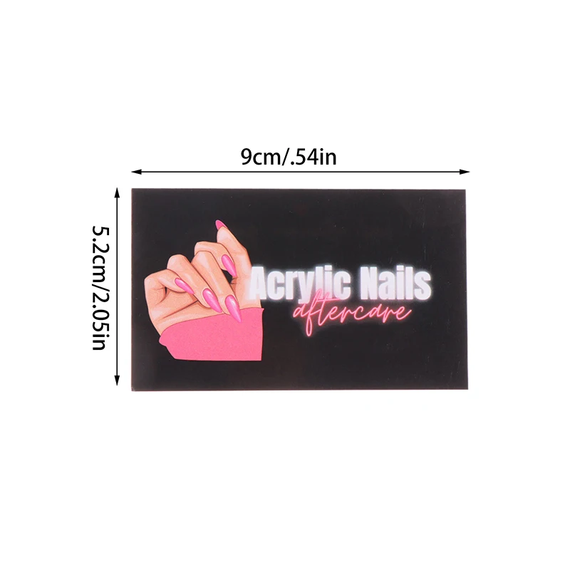10/50 шт. визитная карточка для дизайна ногтей пресс бумажная доска со скидкой