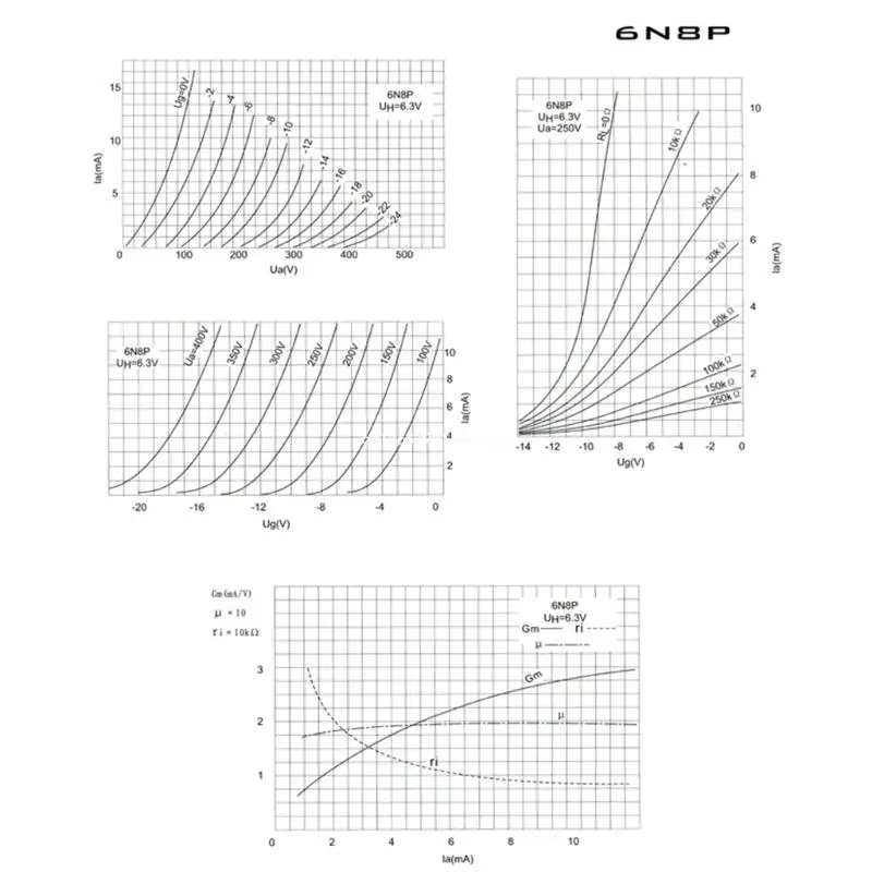 Прямая поставка 6SN7GT Auditor Power Tube для 6N8P-J 6N8P-T