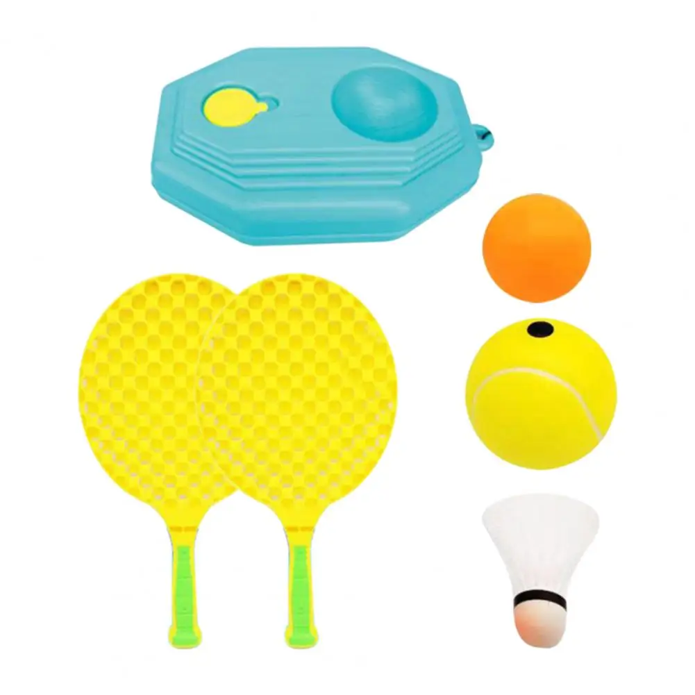 

Durable Tennis Rebounder Kit Portable Ergonomic Design Tennis Trainer Ball Rebounder Kit Wear-resistant Vision Ball for Home