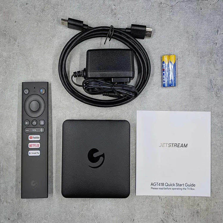 ТВ-приставка Jetstream 4k Android 9 0 Chromecast Netflix Mibox улучшенная версия |