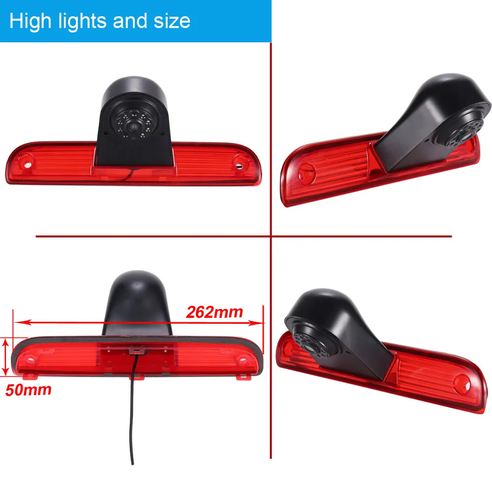 Фото Комплект HD-камеры заднего вида и зеркала с экраном для Peugeot Boxter/Fiat Ducato Carado Wohnmobil/Citroen Jumper №3
