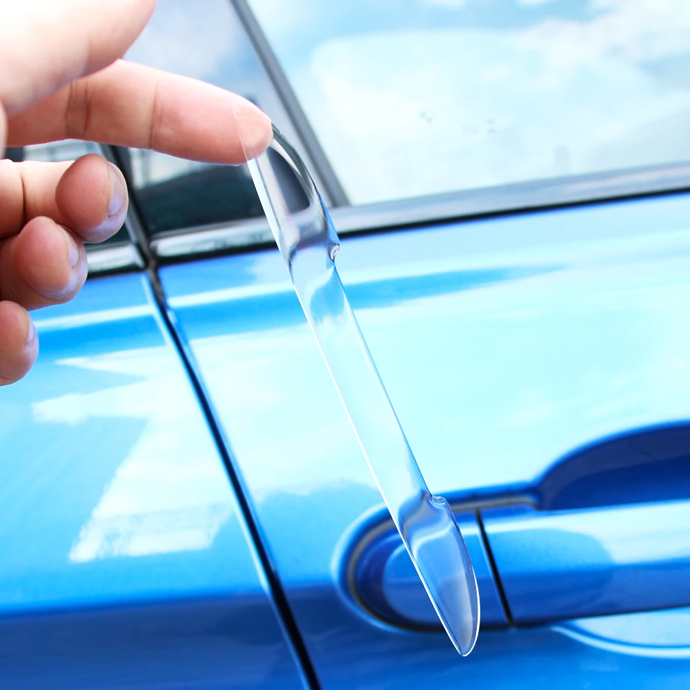 Прозрачная защитная наклейка на дверь автомобиля для Fiat Cronos Egea 500X Toro Tipo Ducato Florino